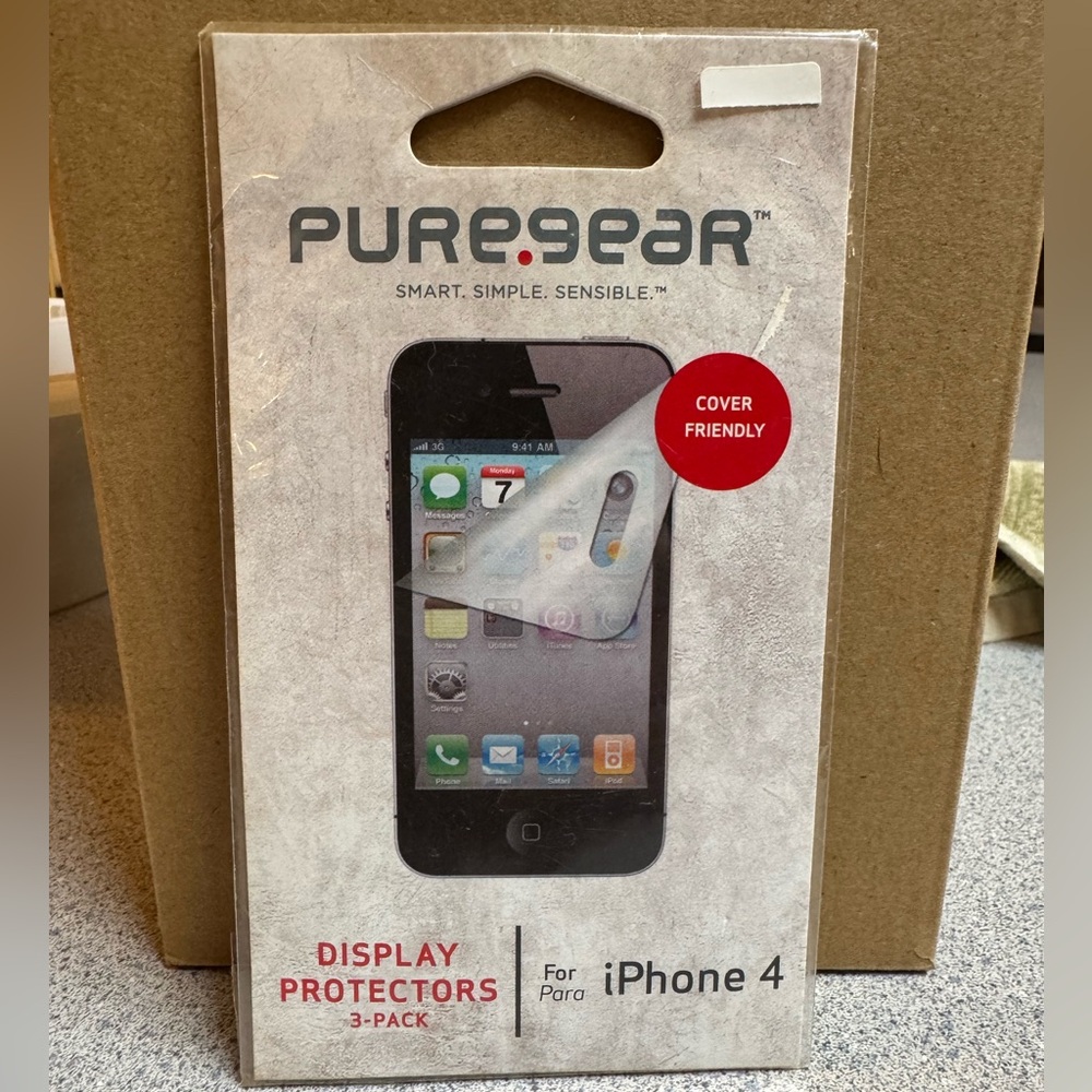 iPhone 4 Clear 3 pack screen protector